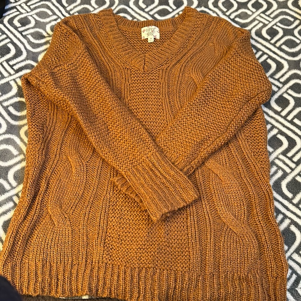 Hippie Rose Sweater Medium - Picture 1 of 5